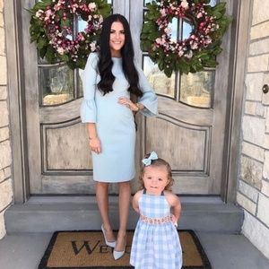 Rachel Parcell Blue Bell Sleeve dress